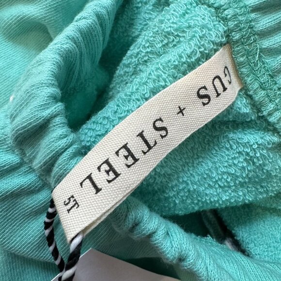 NWT Gus + Steel Mint Rolled Hem Shorts 5T - Picture 2 of 5